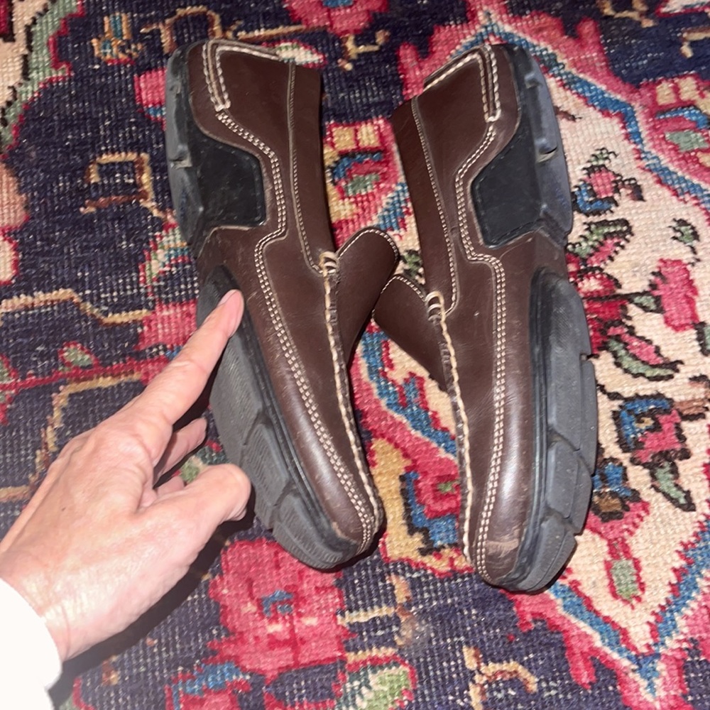 ROCKPORT Mens Leather Loafers Shoes Dress shoes Mens Size 10 1/2W - Picture 6 of 7